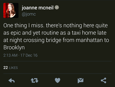 Joanne McNeil Tweet